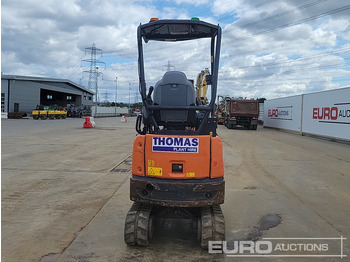 מיני מחפר 2019 Hitachi ZX19U-5A YR: תמונה 4
