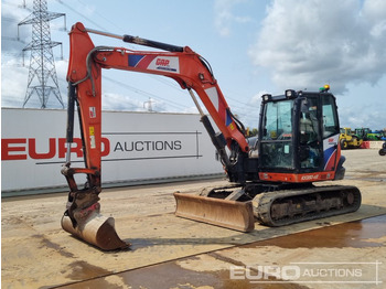 מיני מחפר KUBOTA KX080
