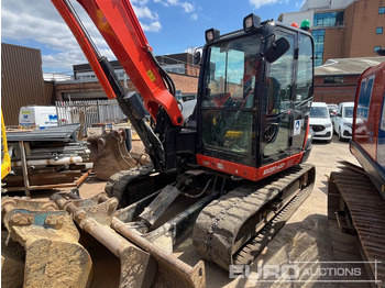 מיני מחפר KUBOTA KX080