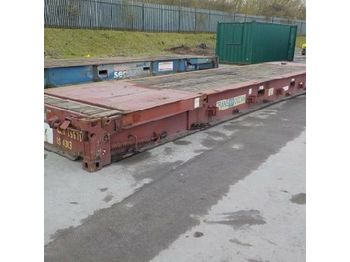 מכל/ גוף החלפה 40’ Flat Rack Container: תמונה 1