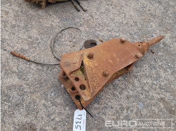 פטיש הידרולי Hydraulic Breaker to suit Mini Excavator: תמונה 3