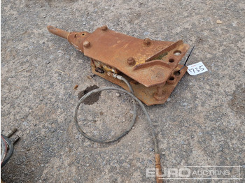פטיש הידרולי Hydraulic Breaker to suit Mini Excavator: תמונה 2