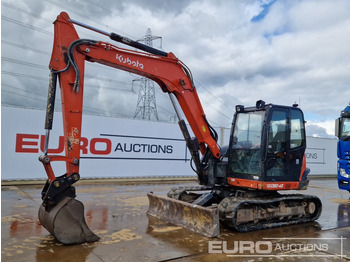 מיני מחפר KUBOTA KX080