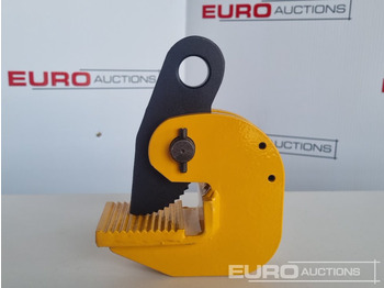 ציוד לסדנאות Unused 1 Ton PDB Horizontal Plate Lifting Clamp: תמונה 3 ציוד לסדנאות Unused 1 Ton PDB Horizontal Plate Lifting Clamp: תמונה 3