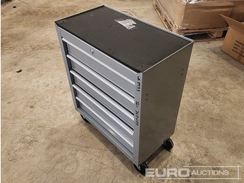 ציוד לסדנאות Unused 5 Drawer Tool Box & Tools: תמונה 4