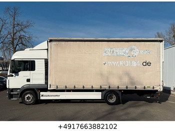 כלי רכב מסחרי עם וילונות צד MAN TGL 8.220/Schlafkabine/Autom./6m/Edscha: תמונה 4