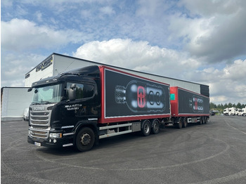 משאית תיבה SCANIA R 450