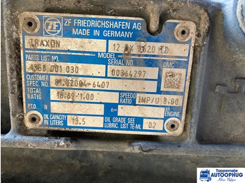 תיבת הילוכים וחלקים MAN