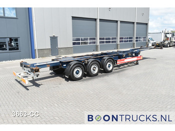 סמיטריילר מוביל מכולות/ החלפת גוף Krone SD BOX LINER | 2x20-40-45ft HC * LIFTACHSE * BPW/SCHEIBE * HECKSCHIEBER * 9x VERFÜGBAR: תמונה 2