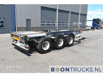 סמיטריילר מוביל מכולות/ החלפת גוף VAN HOOL 20'/30'