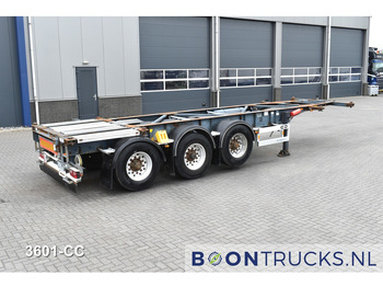 סמיטריילר מוביל מכולות/ החלפת גוף VAN HOOL 20'/30'