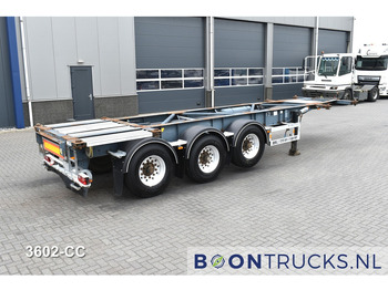 סמיטריילר מוביל מכולות/ החלפת גוף VAN HOOL 20'/30'