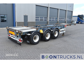 סמיטריילר מוביל מכולות/ החלפת גוף VAN HOOL 20'/30'