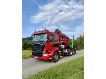 משאית עץ SCANIA R 580