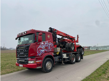 משאית עץ SCANIA R 620
