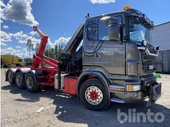 משאית הרמת וו, משאית מנוף Scania Tridem: תמונה 1