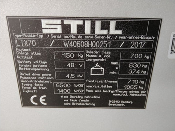 טרקטור גרירה Still LTX70: תמונה 5 טרקטור גרירה Still LTX70: תמונה 5