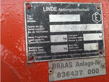 מלגזת סולר LINDE H60
