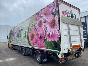 סמיטריילר בתיבה סגורה Vogelzang bloemen en planten oplegger 280 hoog deuren voor en achter, laadklep achter: תמונה 2