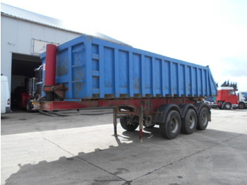 tranders ST 24 (STEEL SUSPENSION / BPW-axle) - סמיטריילר עם מזהיר