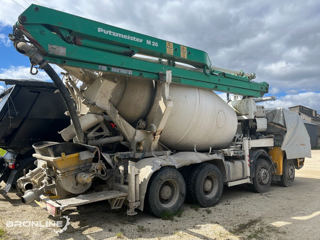 2003 MERCEDES-BENZ ACTROS 3240B 8X4/4 Mixer - משאית מערבלת בטון: תמונה 2 2003 MERCEDES-BENZ ACTROS 3240B 8X4/4 Mixer - משאית מערבלת בטון: תמונה 2