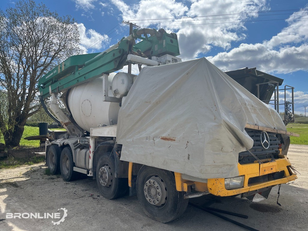 2003 MERCEDES-BENZ ACTROS 3240B 8X4/4 Mixer - משאית מערבלת בטון: תמונה 1 2003 MERCEDES-BENZ ACTROS 3240B 8X4/4 Mixer - משאית מערבלת בטון: תמונה 1