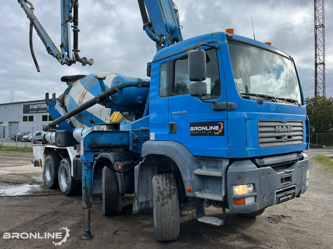 2005 MAN TGA 35.410 8X4 PUMI - משאית מערבלת בטון: תמונה 2 2005 MAN TGA 35.410 8X4 PUMI - משאית מערבלת בטון: תמונה 2