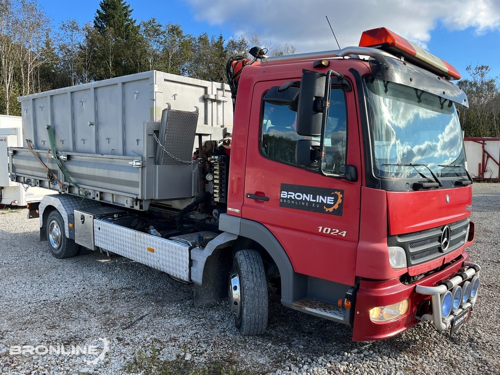 2007 Mercedes-Benz Atego 1024 Crane+Winch+Hooklift - מכונות אחרות: תמונה 2 2007 Mercedes-Benz Atego 1024 Crane+Winch+Hooklift - מכונות אחרות: תמונה 2