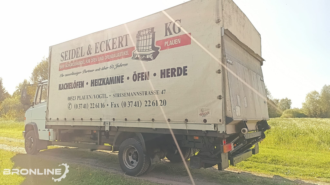 Mercedes-Benz Vario 812 4x2 tent box + lift N2 - משאית וילונות צד: תמונה 3 Mercedes-Benz Vario 812 4x2 tent box + lift N2 - משאית וילונות צד: תמונה 3
