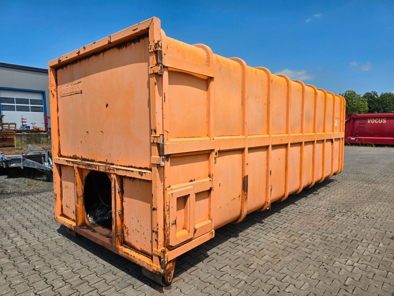 Koppelbehälter Husmann PM 32 N P Abrollcontainer - מכולת גלגול: תמונה 4 Koppelbehälter Husmann PM 32 N P Abrollcontainer - מכולת גלגול: תמונה 4