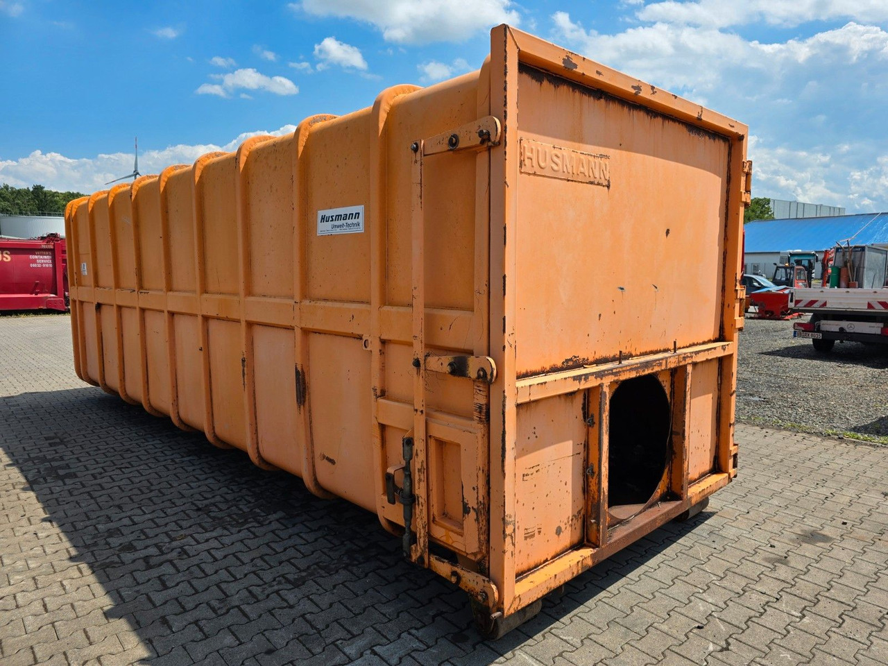 Koppelbehälter Husmann PM 32 N P Abrollcontainer - מכולת גלגול: תמונה 5 Koppelbehälter Husmann PM 32 N P Abrollcontainer - מכולת גלגול: תמונה 5