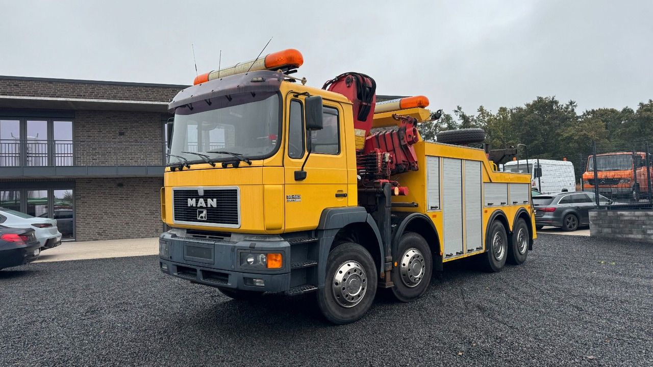 MAN 35.463 Abschleppwagen Kran LKW Berger Wilk WR25 - משאית גרירה: תמונה 2 MAN 35.463 Abschleppwagen Kran LKW Berger Wilk WR25 - משאית גרירה: תמונה 2