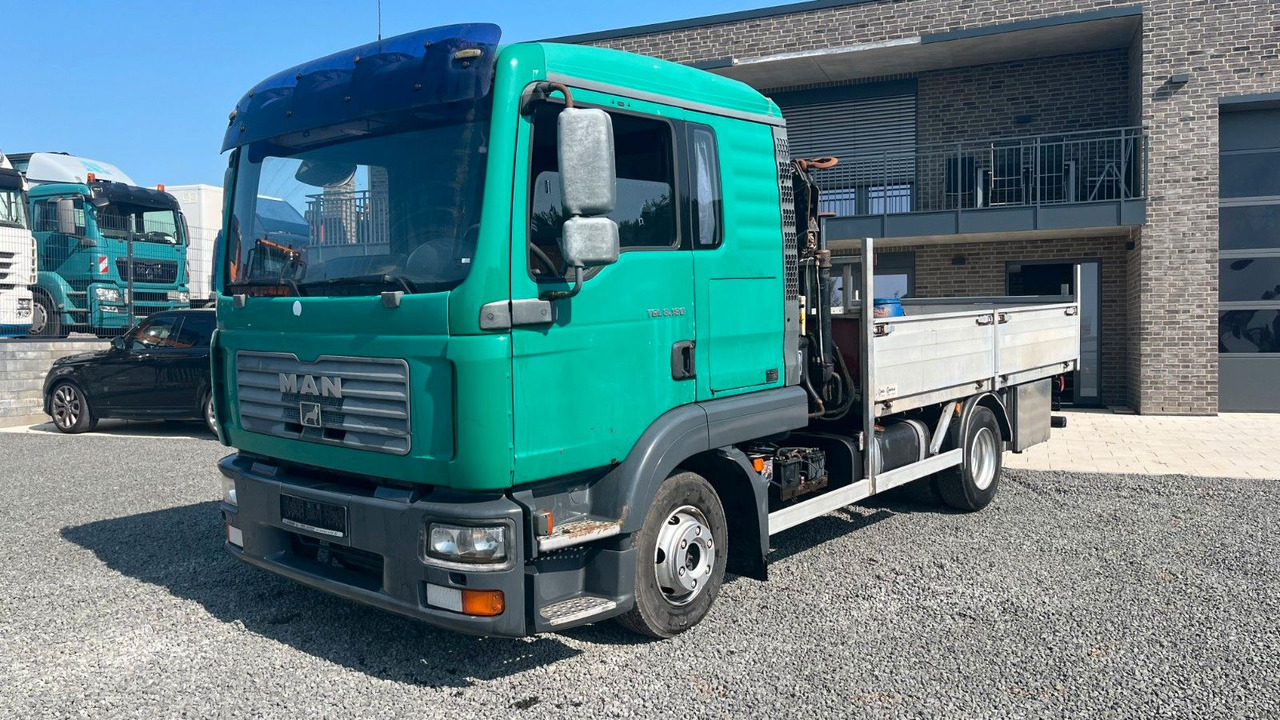 MAN TGL 8.180 4x2 Kran Hiab Tempomat MAN TGL 8.180 4x2 Kran Hiab Tempomat - משאית צד נופל/ שטוחה, משאית מנוף: תמונה 2 MAN TGL 8.180 4x2 Kran Hiab Tempomat MAN TGL 8.180 4x2 Kran Hiab Tempomat - משאית צד נופל/ שטוחה, משאית מנוף: תמונה 2