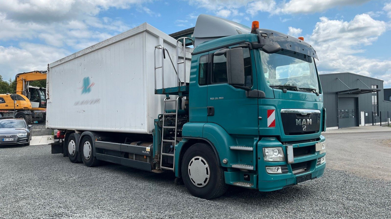 MAN TGS 26.360 Müllwagen Glas Kran Kipper - משאית אשפה: תמונה 3 MAN TGS 26.360 Müllwagen Glas Kran Kipper - משאית אשפה: תמונה 3