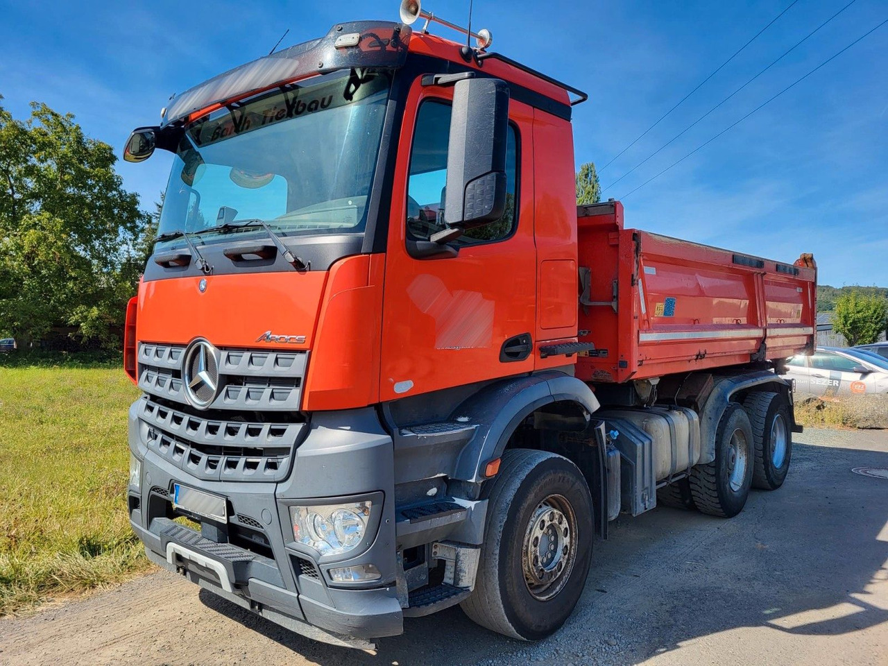 Mercedes-Benz Actros 2663 Dreiseitenkipper Meiller Bordmatik - מזהיר: תמונה 1 Mercedes-Benz Actros 2663 Dreiseitenkipper Meiller Bordmatik - מזהיר: תמונה 1