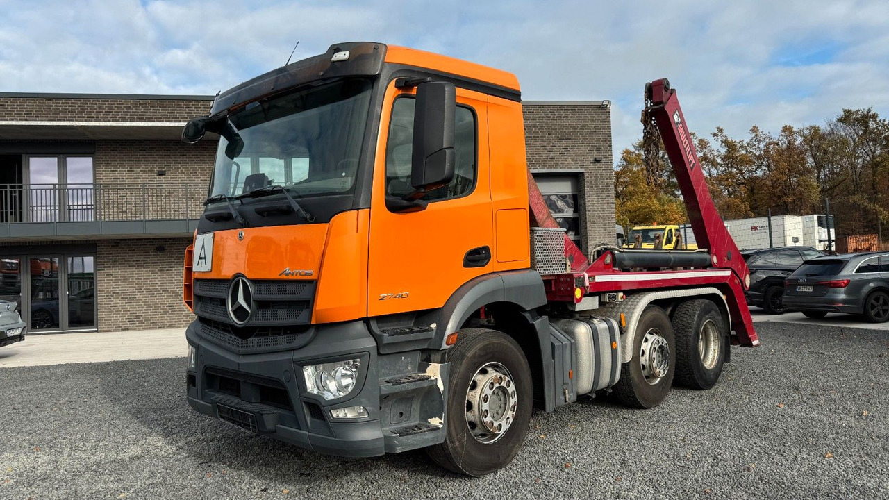 Mercedes-Benz Antos 2740 Absetzkipper Lift- und Lenkachse - מזהיר: תמונה 2 Mercedes-Benz Antos 2740 Absetzkipper Lift- und Lenkachse - מזהיר: תמונה 2