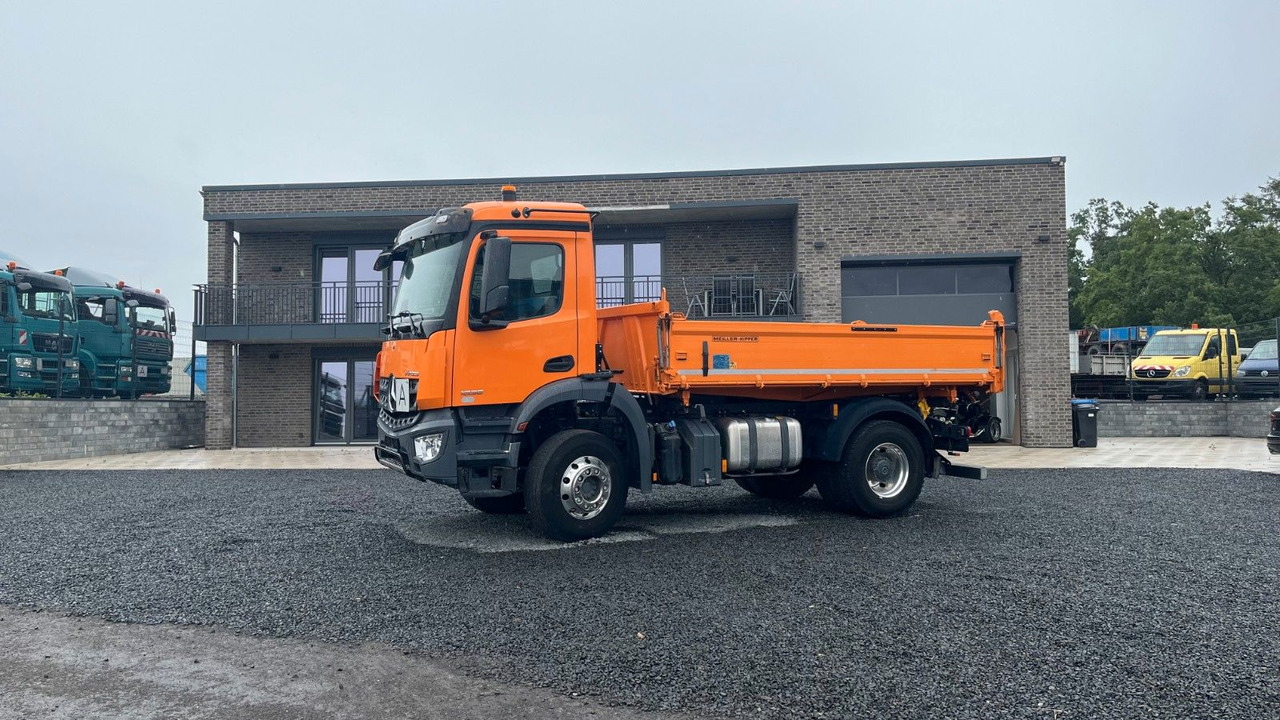 Mercedes-Benz Arocs 1835 Dreiseitenkipper Meiller - מזהיר: תמונה 1 Mercedes-Benz Arocs 1835 Dreiseitenkipper Meiller - מזהיר: תמונה 1