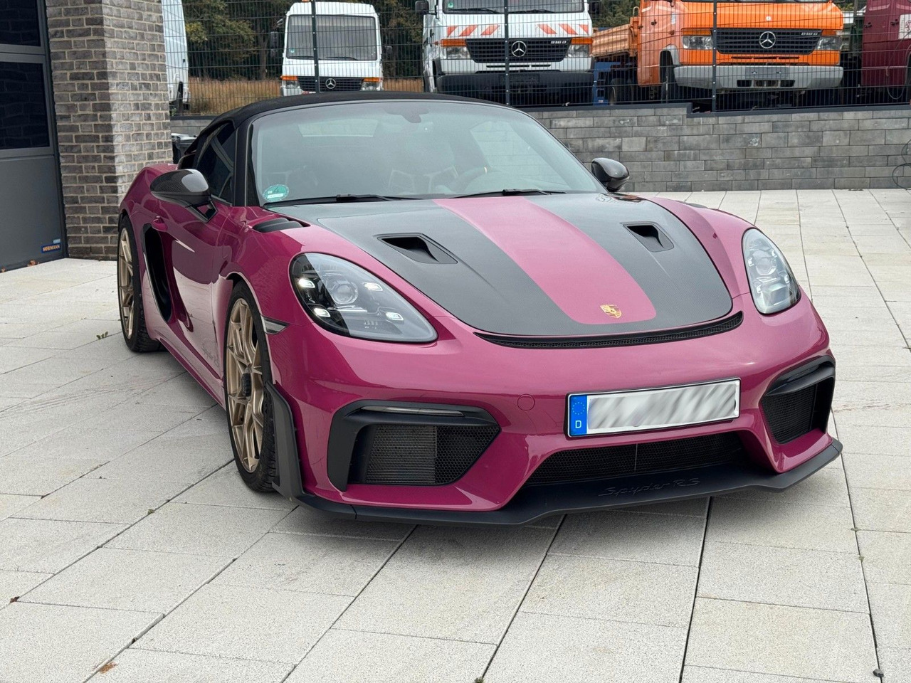 Porsche Boxster 718 Spyder RS WEISSACH LIFT - קבריולט: תמונה 4 Porsche Boxster 718 Spyder RS WEISSACH LIFT - קבריולט: תמונה 4