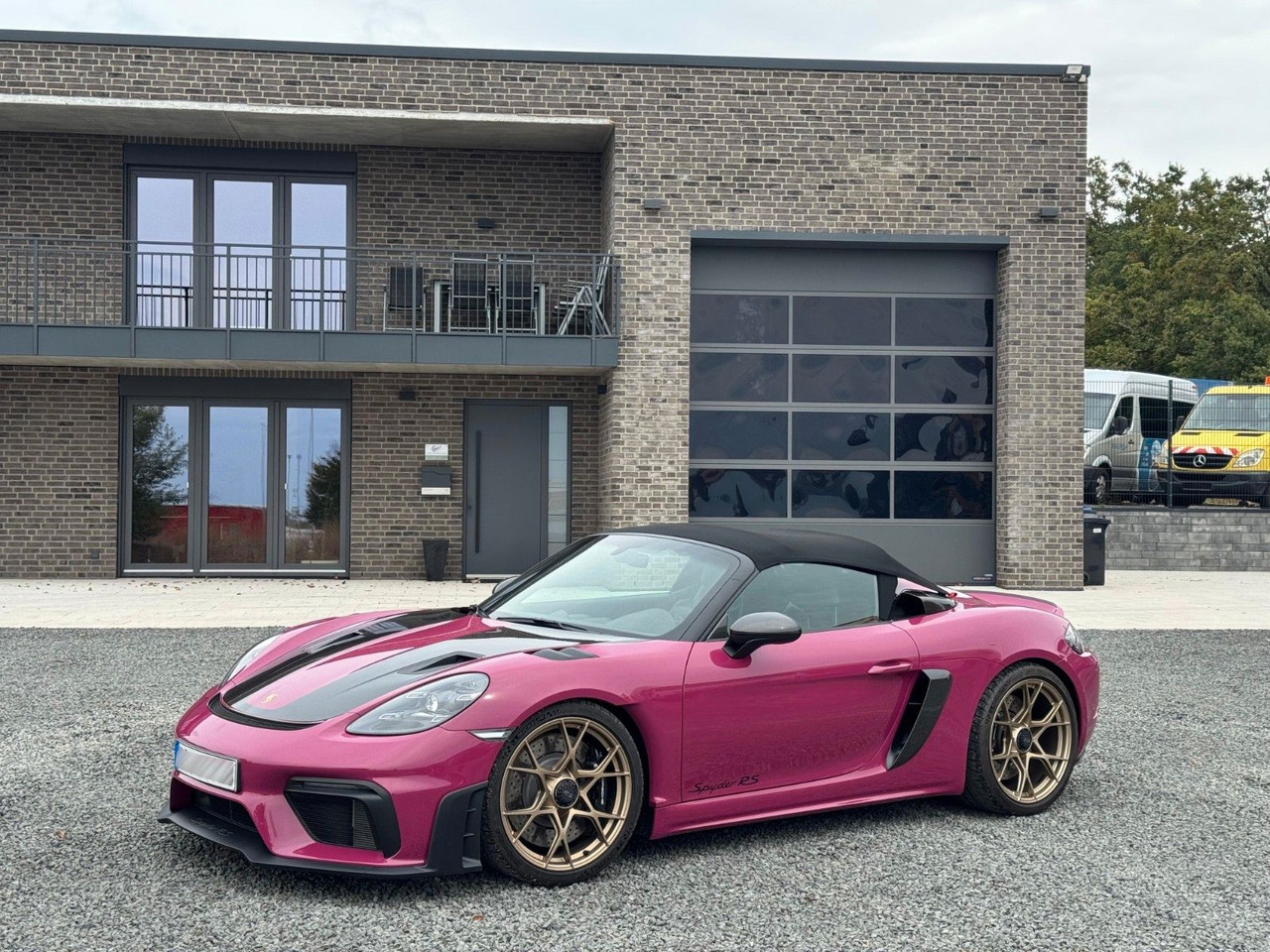 Porsche Boxster 718 Spyder RS WEISSACH LIFT - קבריולט: תמונה 1 Porsche Boxster 718 Spyder RS WEISSACH LIFT - קבריולט: תמונה 1