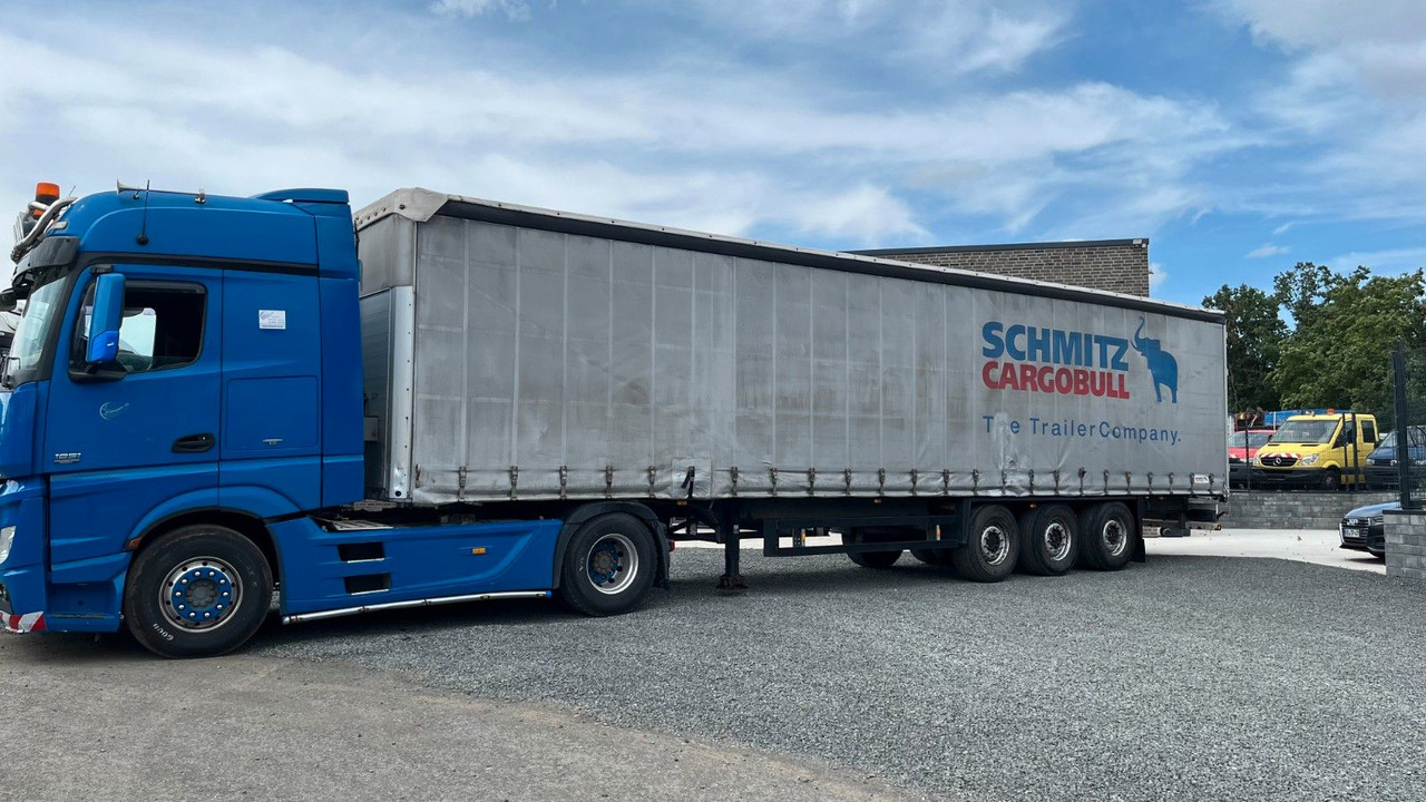 Schmitz Cargobull S01 Pritsche Plane Edscha Liftachse - סמיטריילר עם וילונות צד: תמונה 1 Schmitz Cargobull S01 Pritsche Plane Edscha Liftachse - סמיטריילר עם וילונות צד: תמונה 1