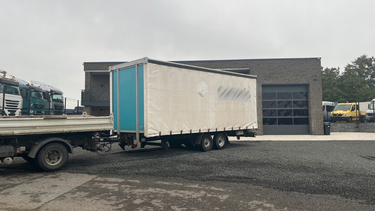 Spier ZPL 255 Tandem Anhänger BPW Achsen - קרון נגרר עם וילונות צד: תמונה 1 Spier ZPL 255 Tandem Anhänger BPW Achsen - קרון נגרר עם וילונות צד: תמונה 1