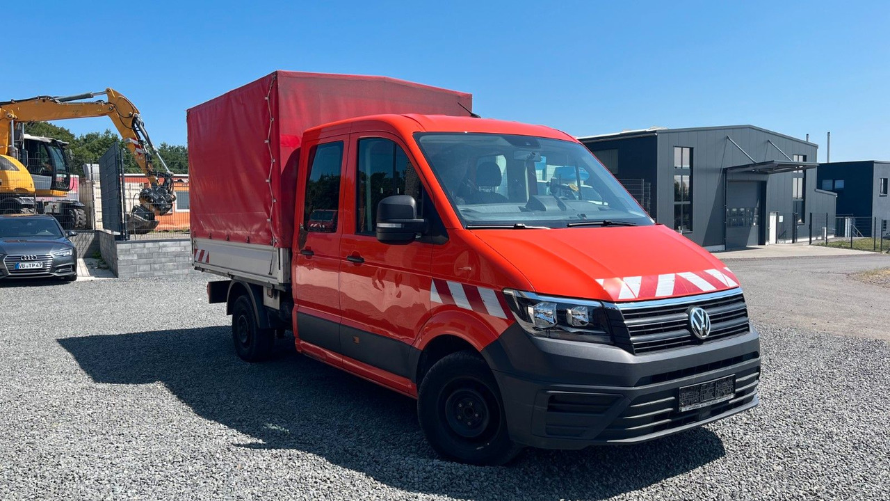 Volkswagen Crafter Pritsche Plane 35 DOKA mittellang RWD - כלי רכב מסחרי עם וילונות צד, כלי רכב מסחרי קומבי: תמונה 3 Volkswagen Crafter Pritsche Plane 35 DOKA mittellang RWD - כלי רכב מסחרי עם וילונות צד, כלי רכב מסחרי קומבי: תמונה 3