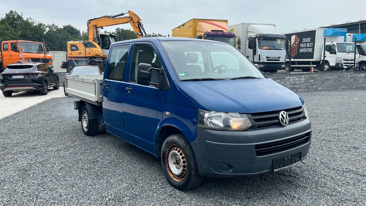 Volkswagen T5 Transporter Pritsche Doppelkabine Doka - כלי רכב מסחרי במיטה שטוחה, כלי רכב מסחרי קומבי: תמונה 4 Volkswagen T5 Transporter Pritsche Doppelkabine Doka - כלי רכב מסחרי במיטה שטוחה, כלי רכב מסחרי קומבי: תמונה 4