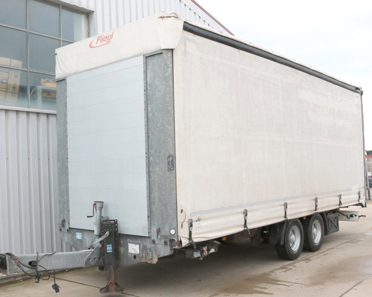 Fliegl TPS 118 Tandem Anh. 11,8t verzinkt + EDSCHA - קרון נגרר עם וילונות צד: תמונה 1 Fliegl TPS 118 Tandem Anh. 11,8t verzinkt + EDSCHA - קרון נגרר עם וילונות צד: תמונה 1