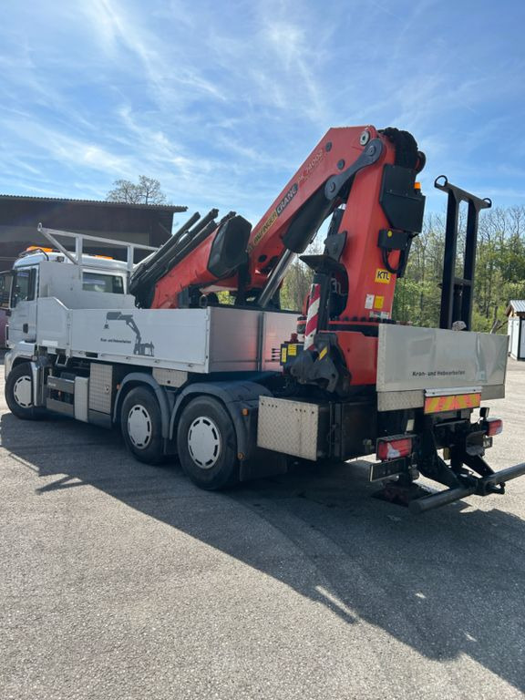 MAN TGS 33 . 440 6x4 Palfinger P K 74002 Seilwinde - משאית מנוף, משאית צד נופל/ שטוחה: תמונה 1 MAN TGS 33 . 440 6x4 Palfinger P K 74002 Seilwinde - משאית מנוף, משאית צד נופל/ שטוחה: תמונה 1