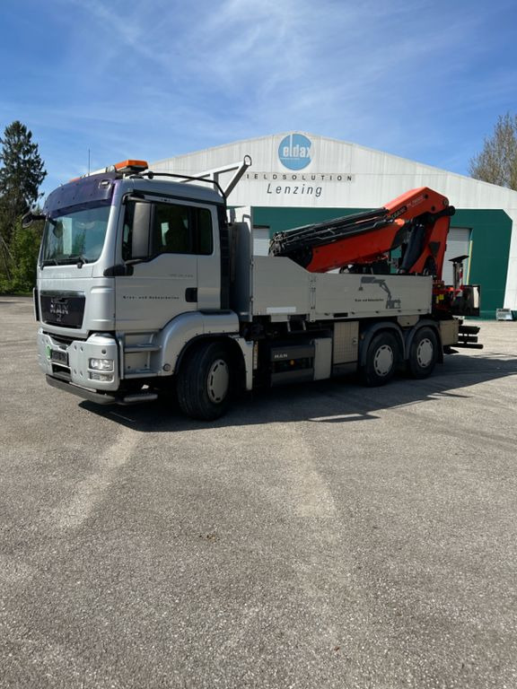 MAN TGS 33 . 440 6x4 Palfinger P K 74002 Seilwinde - משאית מנוף, משאית צד נופל/ שטוחה: תמונה 2 MAN TGS 33 . 440 6x4 Palfinger P K 74002 Seilwinde - משאית מנוף, משאית צד נופל/ שטוחה: תמונה 2