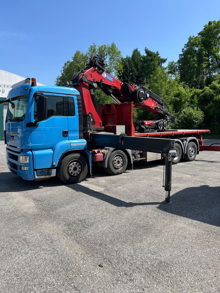 MAN TGS 8x2 mit HMF Kran 6020 Jip Winde - משאית מנוף: תמונה 4 MAN TGS 8x2 mit HMF Kran 6020 Jip Winde - משאית מנוף: תמונה 4