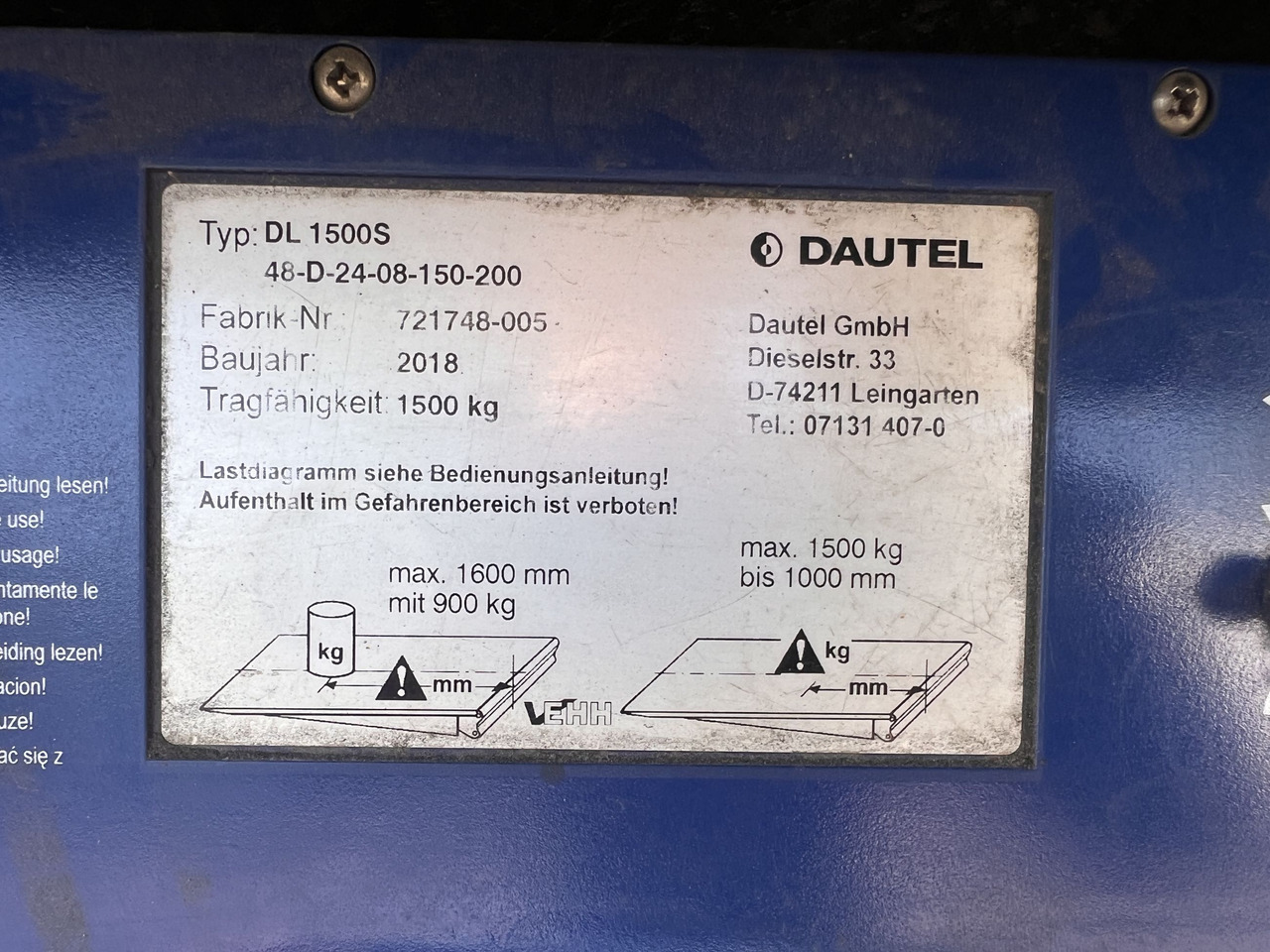 Ackermann Z-KA-F10.5/7,6 1 Achs Kofferanhänger, Ladebordwand - קרון נגרר בתיבה סגורה: תמונה 2 Ackermann Z-KA-F10.5/7,6 1 Achs Kofferanhänger, Ladebordwand - קרון נגרר בתיבה סגורה: תמונה 2