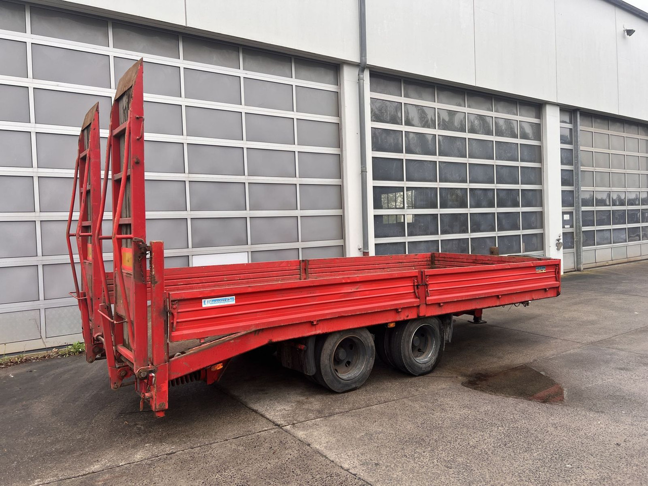 Blomenröhr 13,8 t Tandemtieflader - קרון נגרר עם מטען נמוך: תמונה 2 Blomenröhr 13,8 t Tandemtieflader - קרון נגרר עם מטען נמוך: תמונה 2