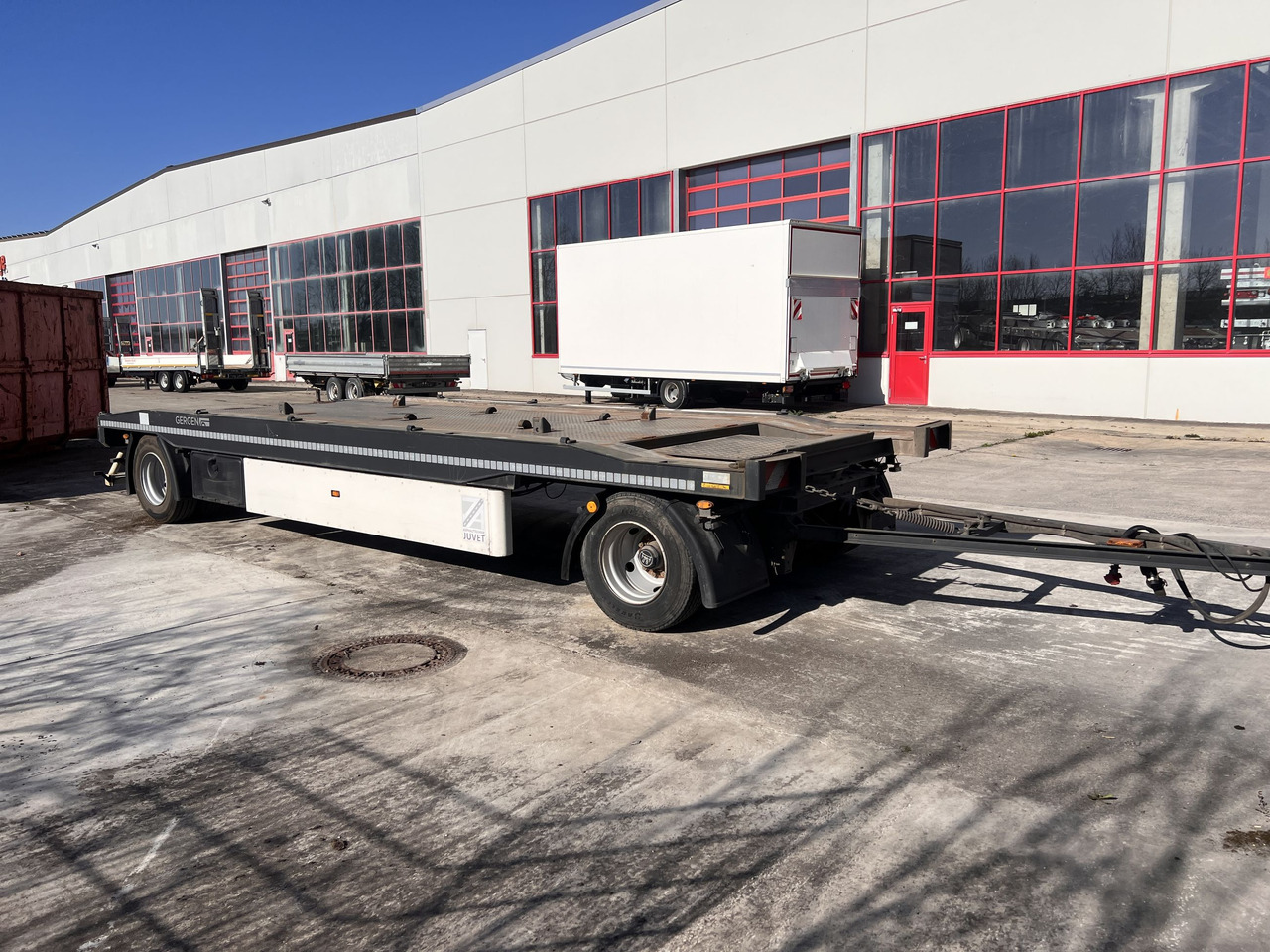 Gergen TBCA 18H 2 Achs Kombianhänger- Tieflader - קרון נגרר מוביל מכולות/ החלפת גוף: תמונה 3 Gergen TBCA 18H 2 Achs Kombianhänger- Tieflader - קרון נגרר מוביל מכולות/ החלפת גוף: תמונה 3